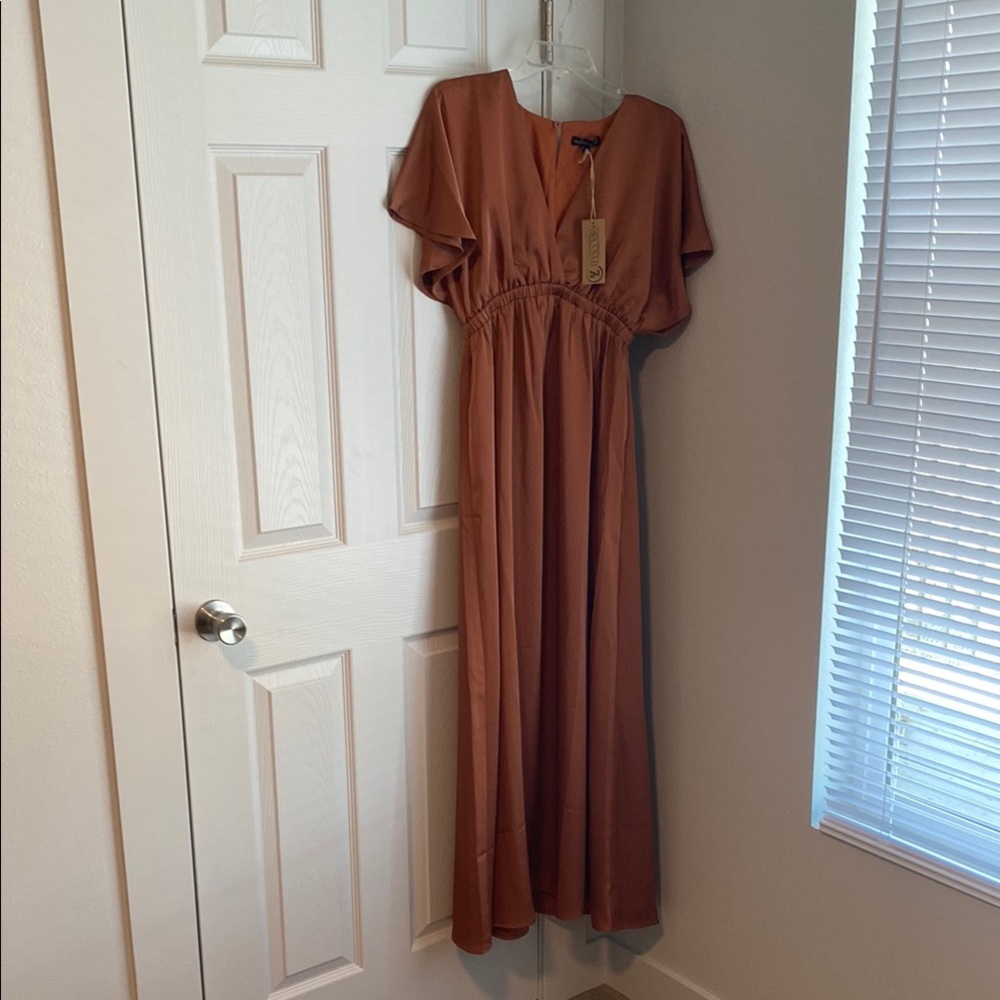 Western Fashion Copper Maxi